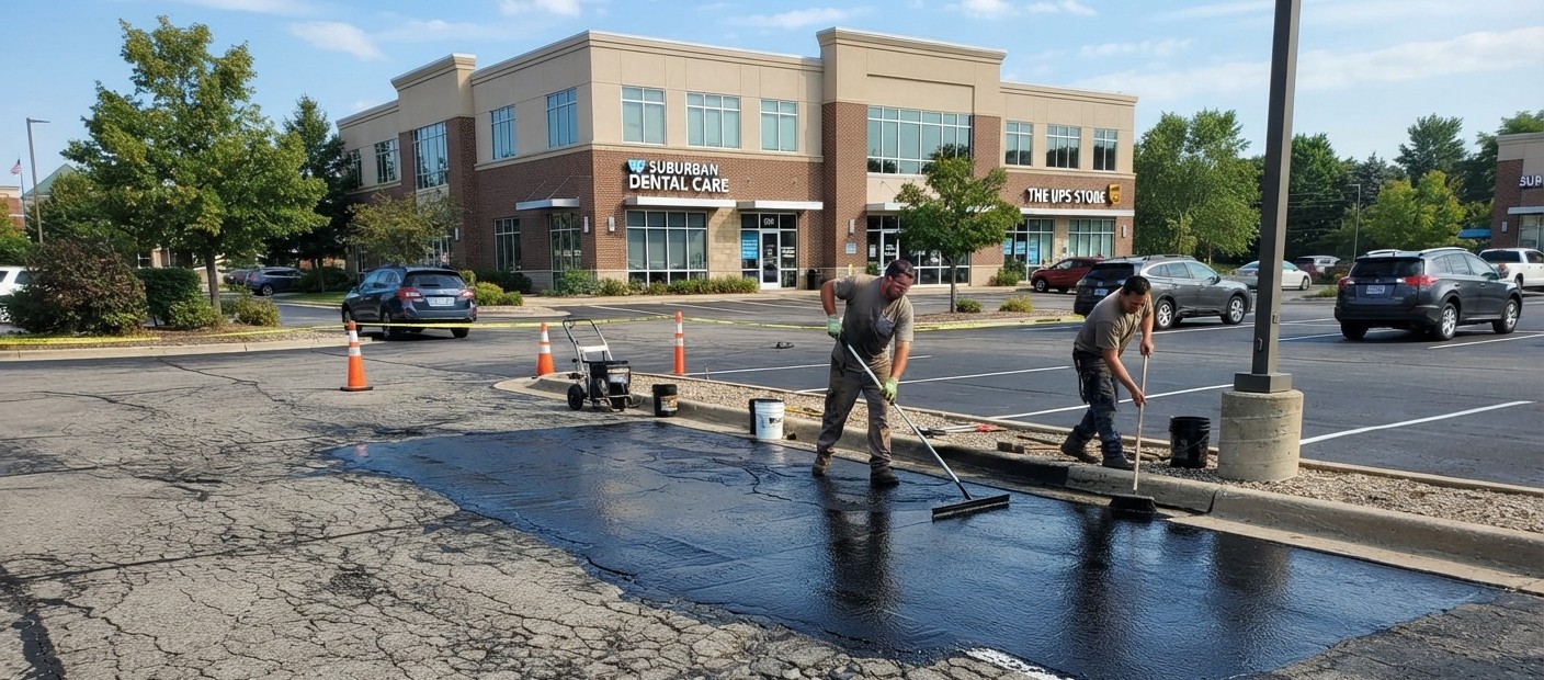 Sealcoating in Los Angeles: Protect Your Asphalt from Sun, Traffic, and Costly Repairs