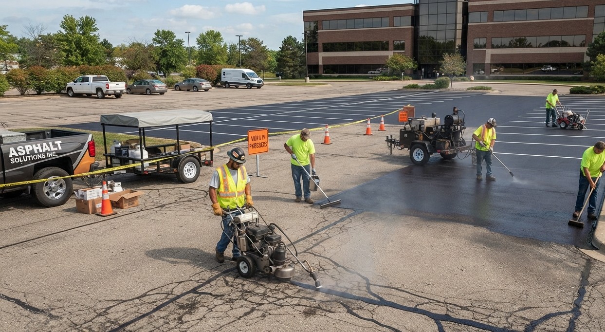 Pavement Maintenance Contractor in Los Angeles: Protect, Preserve, and Extend the Life of Your Pavement